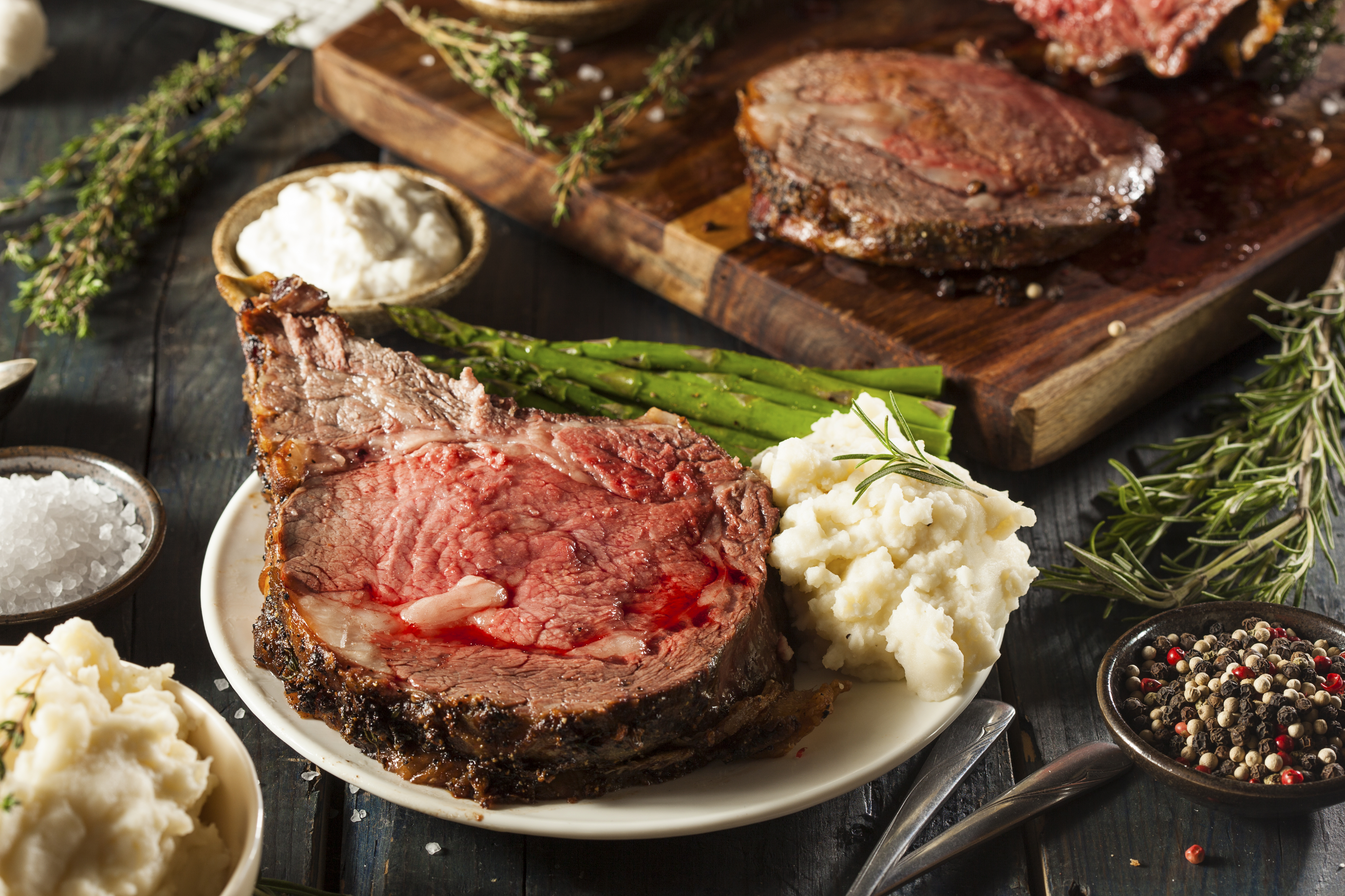 Homemade Grass Fed Prime Rib Roast